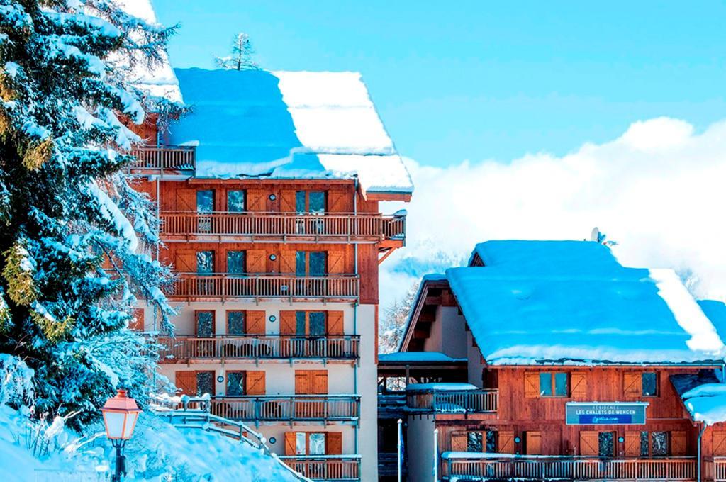 Residence Goelia Les Chalets De Wengen La Plagne Eksteriør bilde