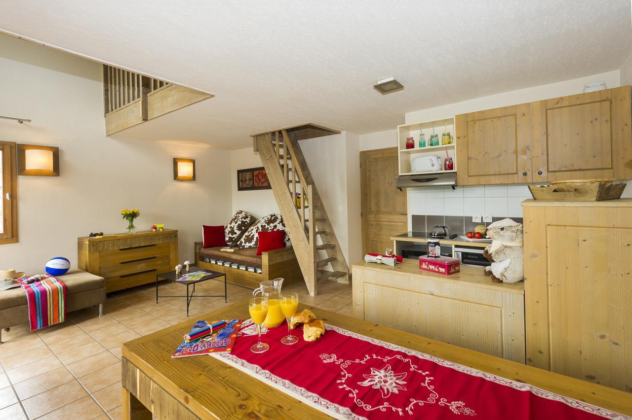 Residence Goelia Les Chalets De Wengen La Plagne Eksteriør bilde